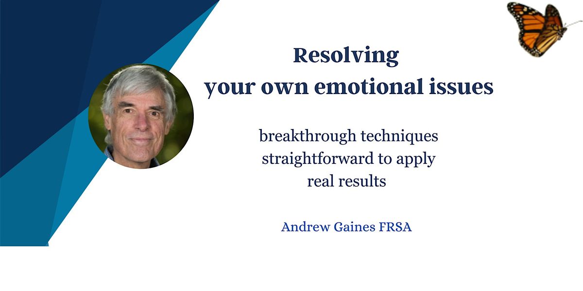 Resolving your own emotional issues