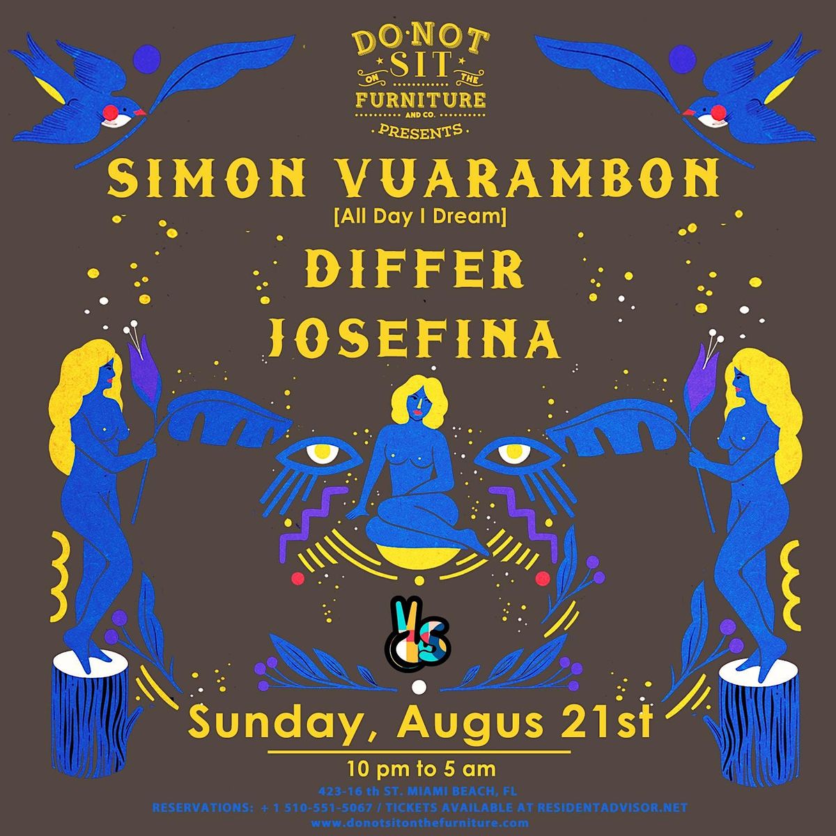 DO NOT SIT x SHYFT RECORDING Presents SIMON VUARAMBON DIFFER & JOSEFINA