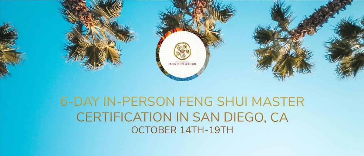 In-Person Feng Shui Master Certification in San Diego, CA