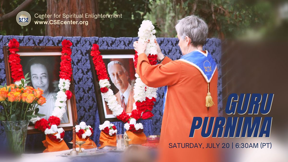 GURU PURNIMA: Prayers for Purification, Healing, and Harmony (with Yogacharya O\u2019Brian)