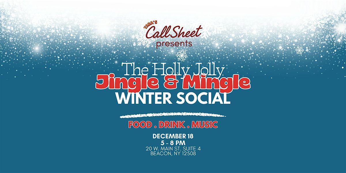 The Holly Jolly Jingle Mingle Winter Social