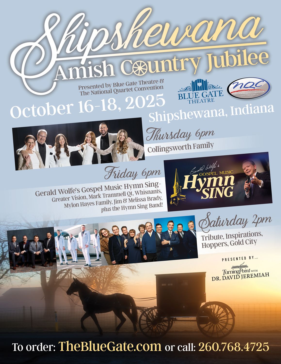 2025 National Quartet Convention at LeConte Center at Pigeon Forge