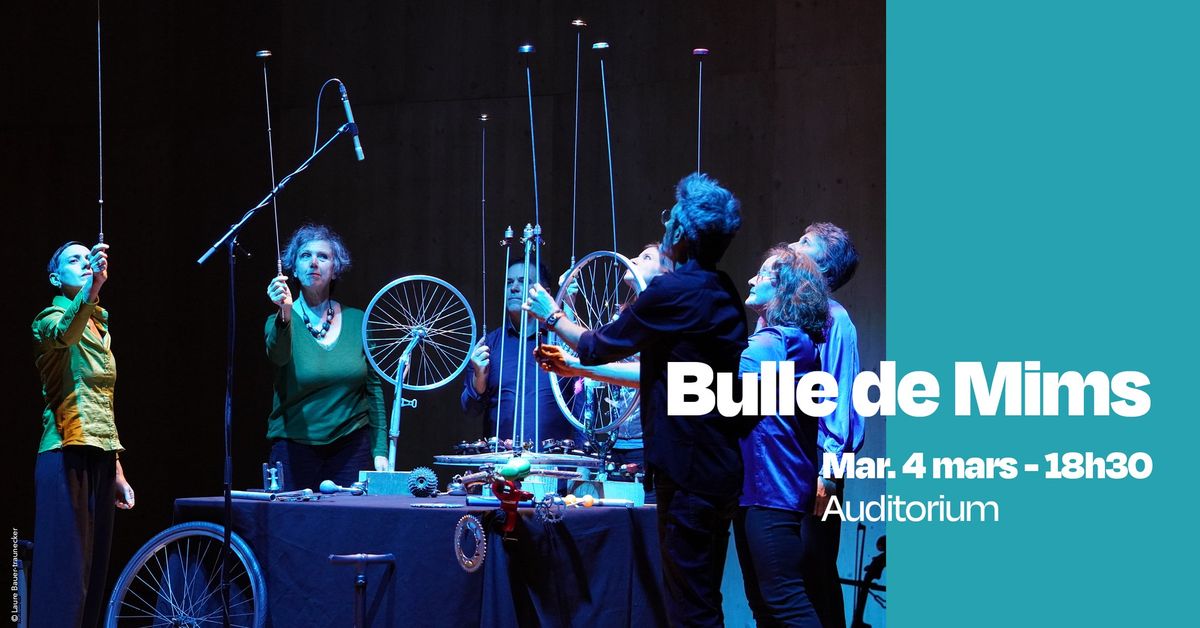 Spectacle jeune public : Bulles de Mims 