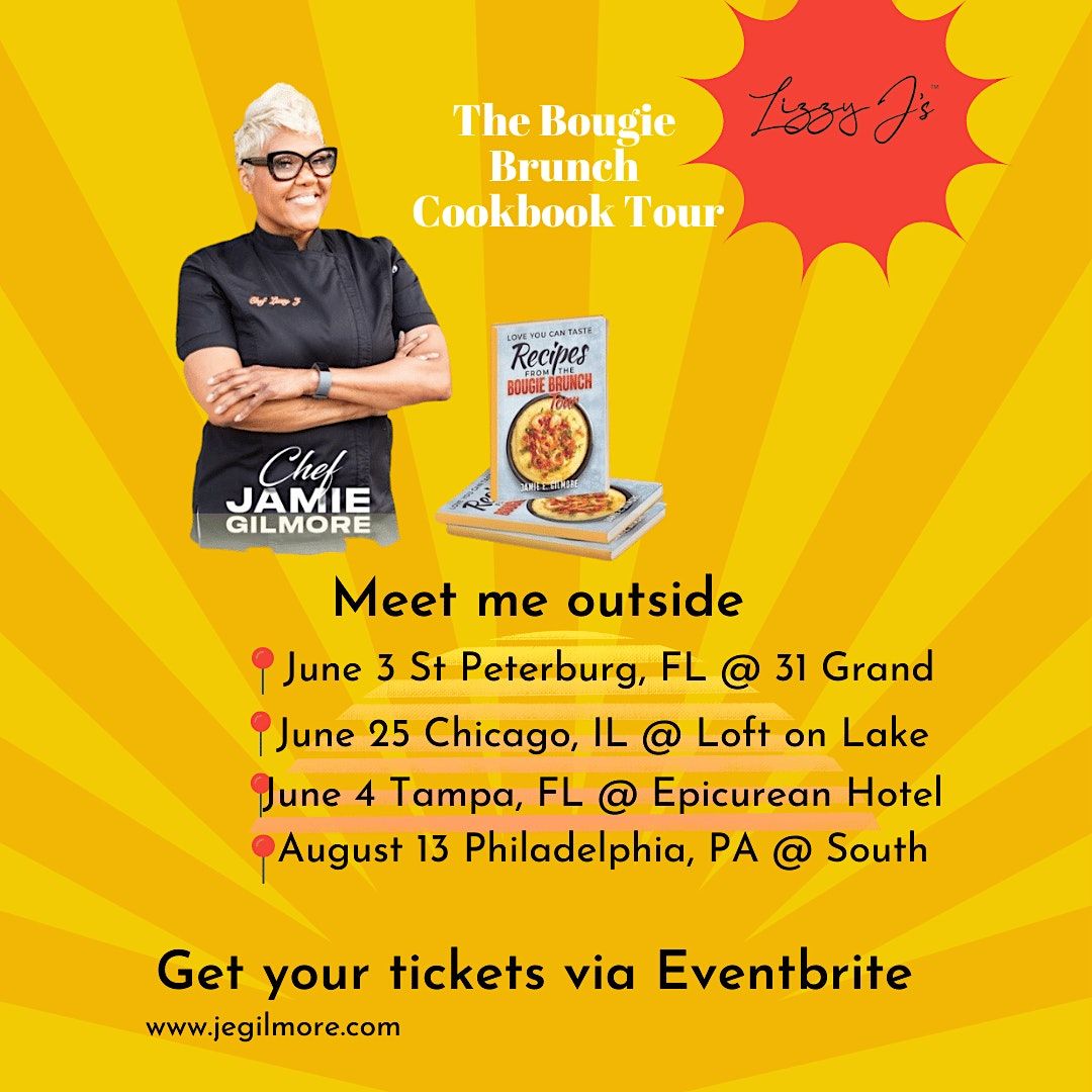 Chicago Bougie BrunchCookbook  Tour June 25