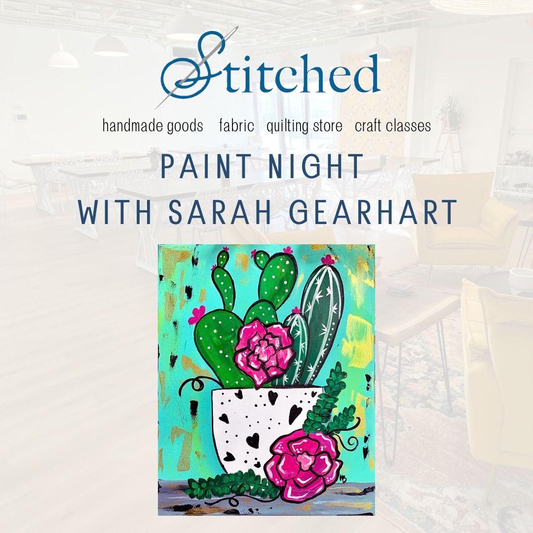 Paint Night with Sarah Gearhart