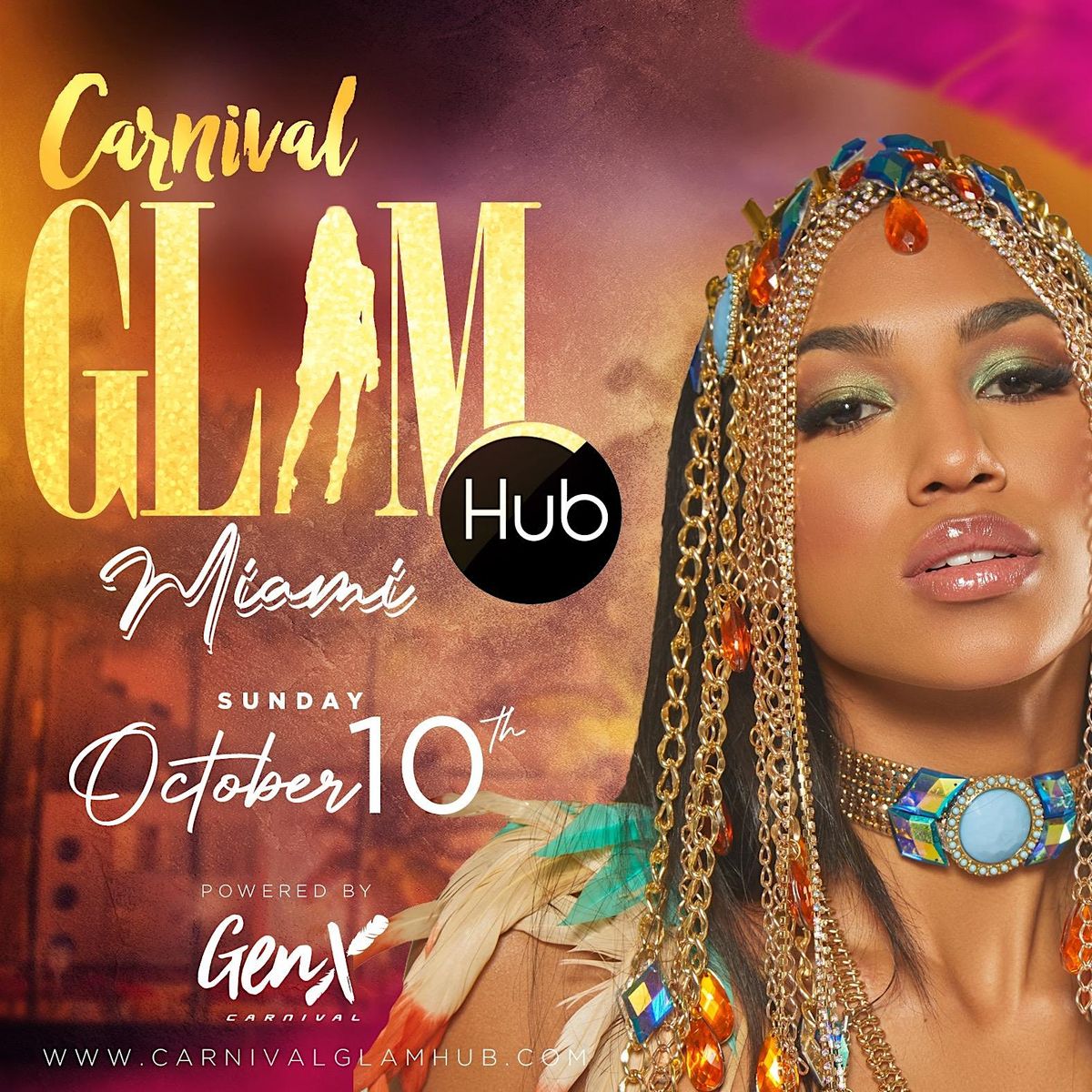 Miami Carnival Makeup - Deposits Only 2022