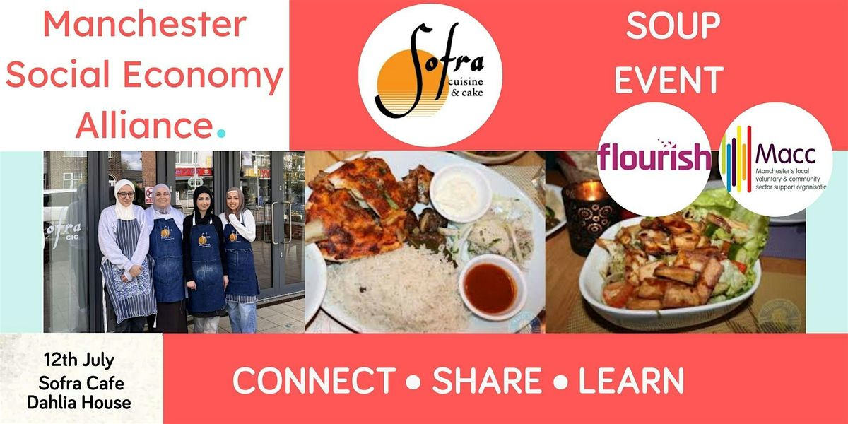 Manchester Social Economy Alliance SOUP Event convened by Flourish