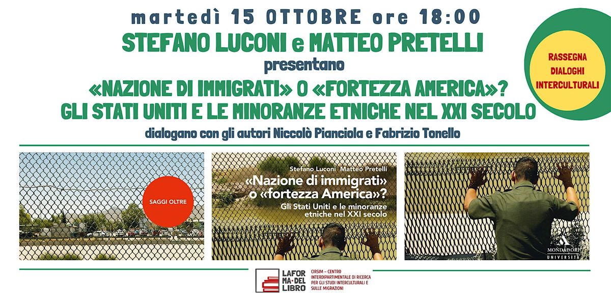 INTERCULTURALI_Presentazione de \u00abNAZIONE DI IMMIGRATI\u00bb o \u00abFORTEZZA AMERICA\u00bb