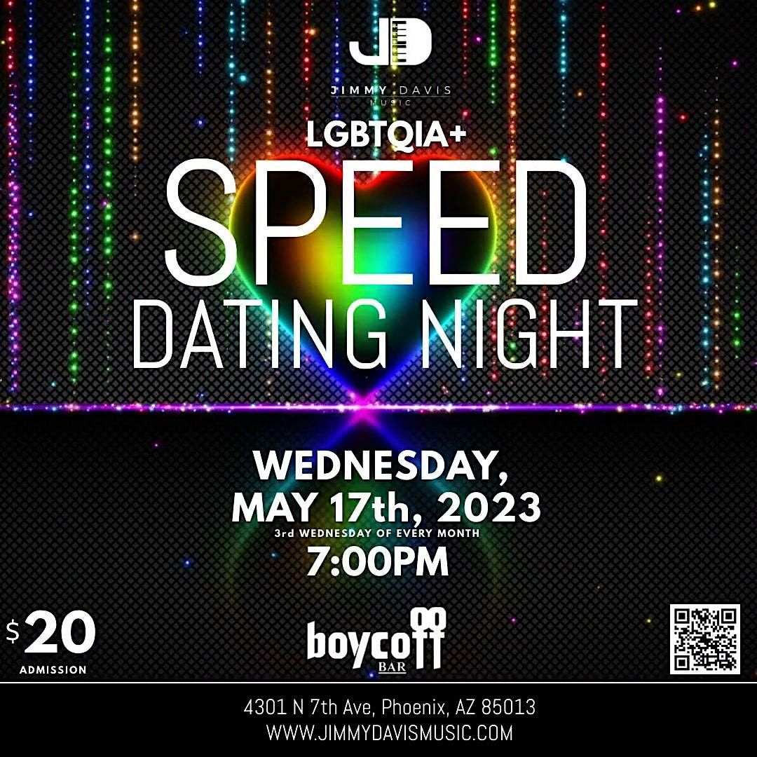 Boycott LQBTQIA+ Speed Dating with Jimmy D