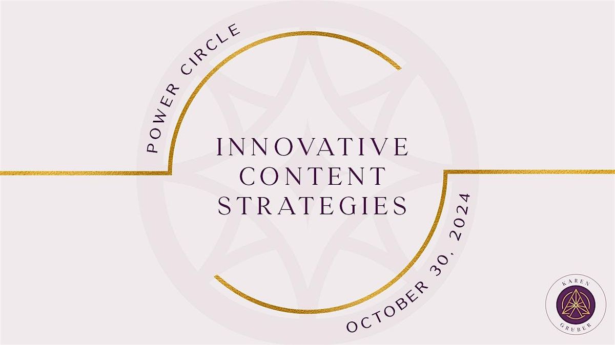 Female Entrepreneur Society: Innovative Content Strategies Orlando Chapter