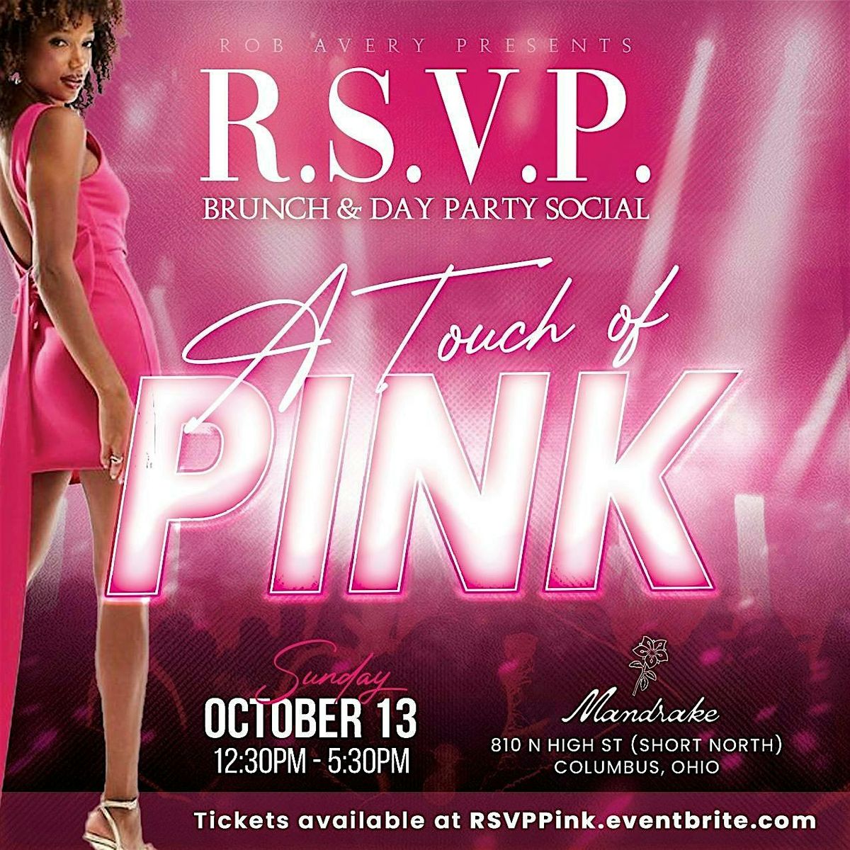 R.S.V.P. Touch of Pink Brunch and Day Party Social