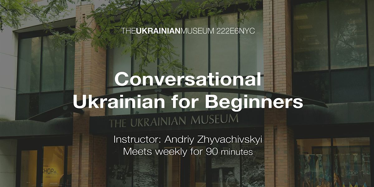 Conversational Ukrainian for Beginners