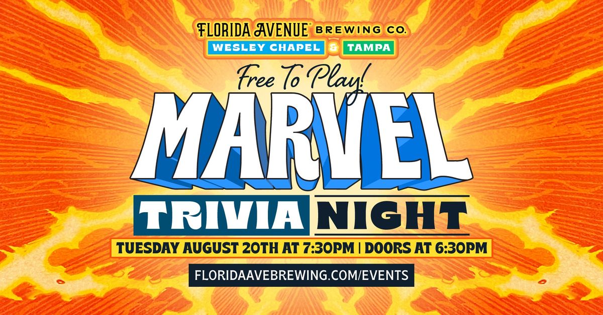 Marvel Trivia Night