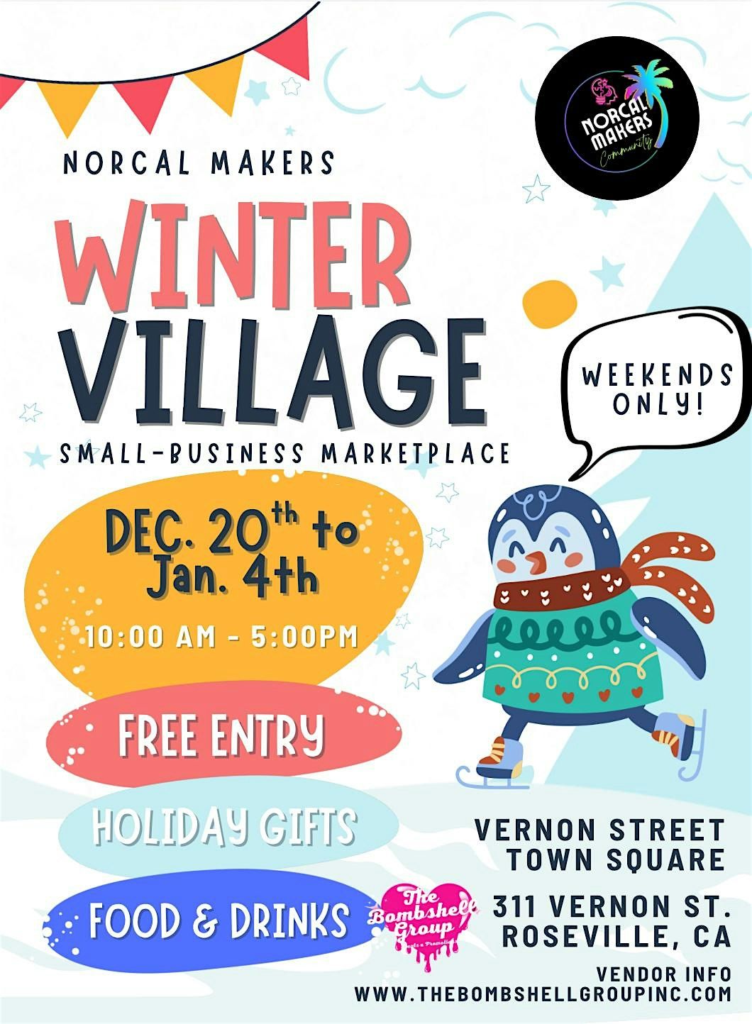 Winter Village Small Business Marketplace