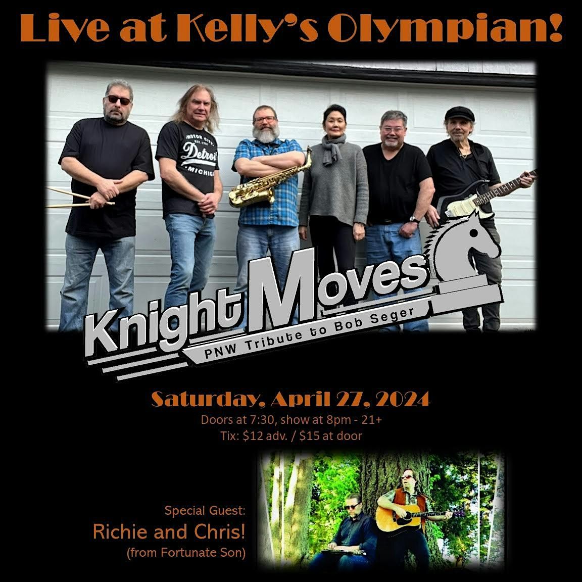 Knight Moves (Tribute to Bob Seger), Richie and Chris (Fortunate Son)