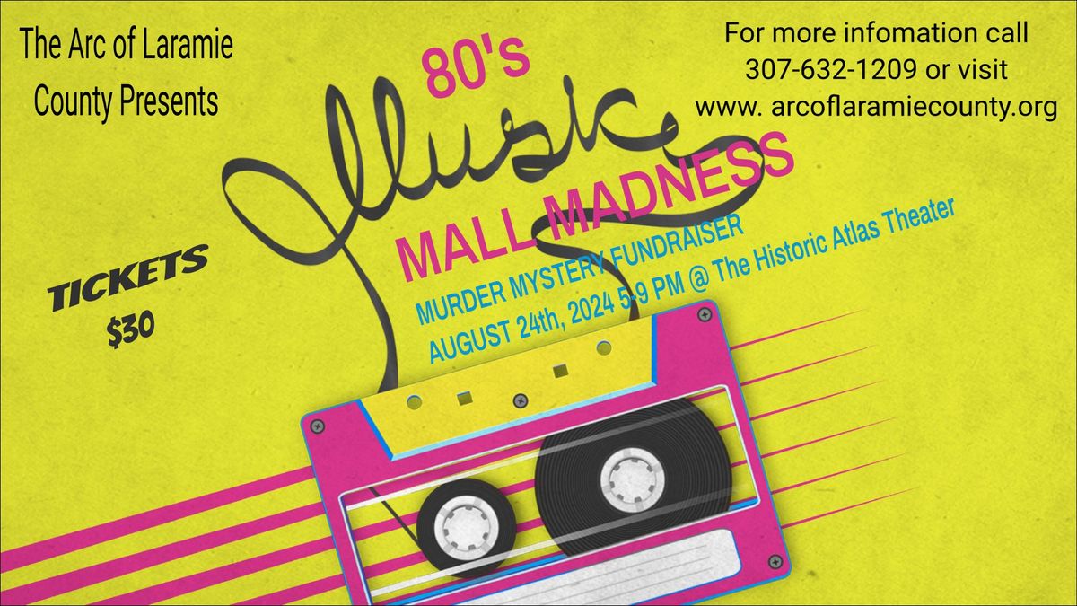80' Mall Murder Madness Murder Mystery Fundraiser