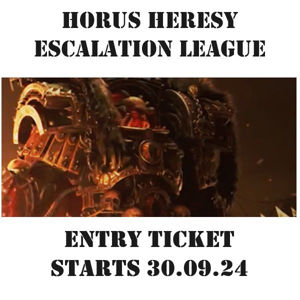 Horus Heresy Escalation League Start