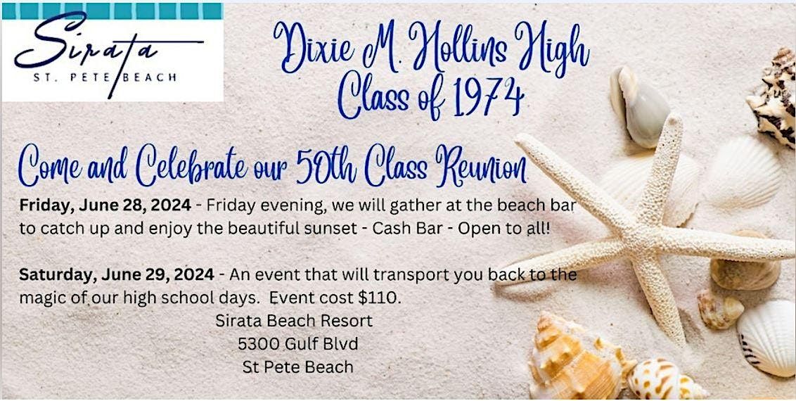 Dixie M. Hollins High School - Class of 1974 - 50th Reunion