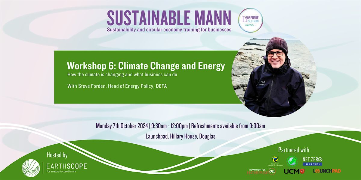 Sustainable Mann - #6 Climate Change and Energy