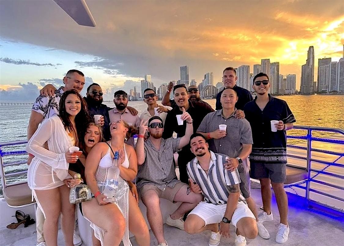 # 1 MIAMI BOAT PARTY - MIAMI BOOZE CRUISE