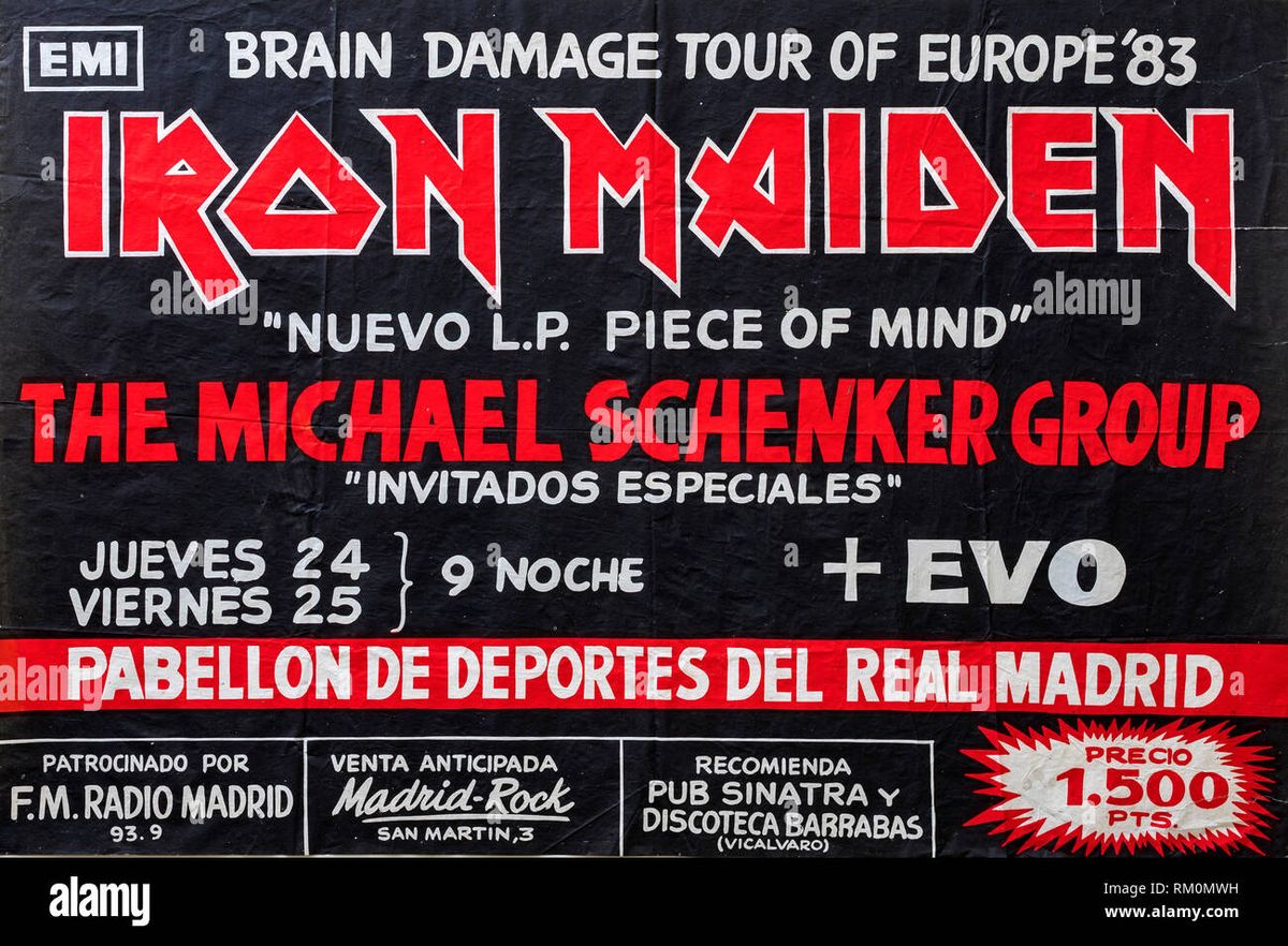 Iron Maiden Madrid Tickets