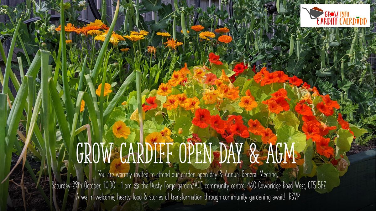 Grow Cardiff Open Day and AGM 2022