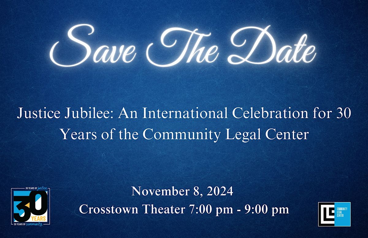 Justice Jubilee: An International Celebration for 30 Years of the CLC