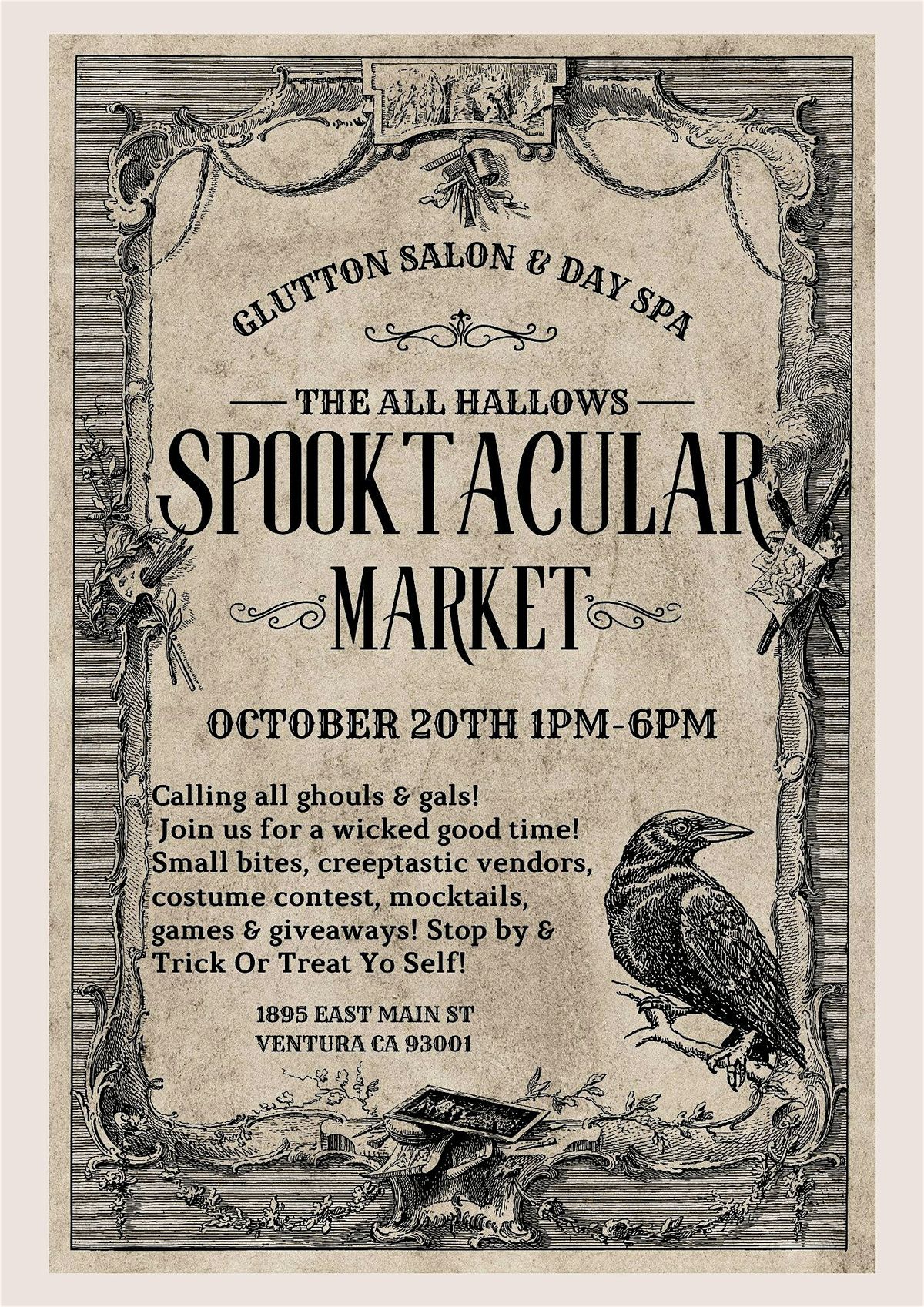 SPOOKTACULAR MARKET & MIXER