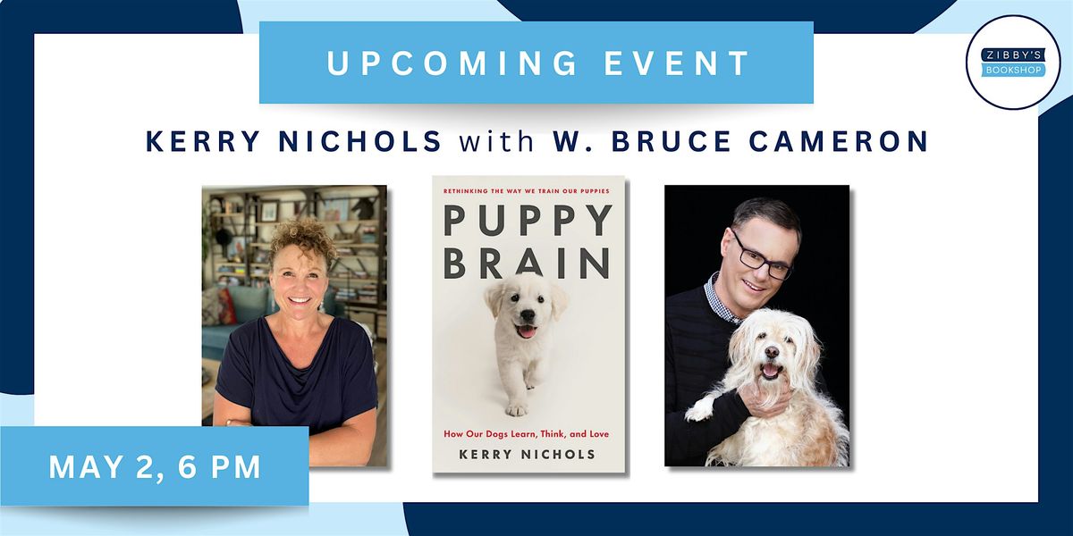 Author event! Kerry Nichols with W. Bruce Cameron