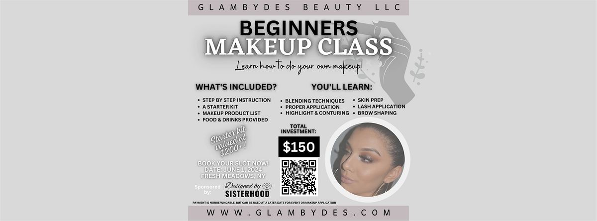 GLAMBYDES Beginners Makeup Class