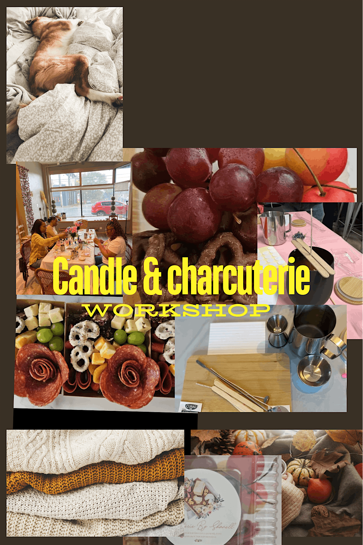 Candles & Charcuterie workshop