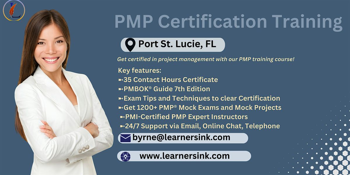 PMP Training Bootcamp in Port St. Lucie, FL