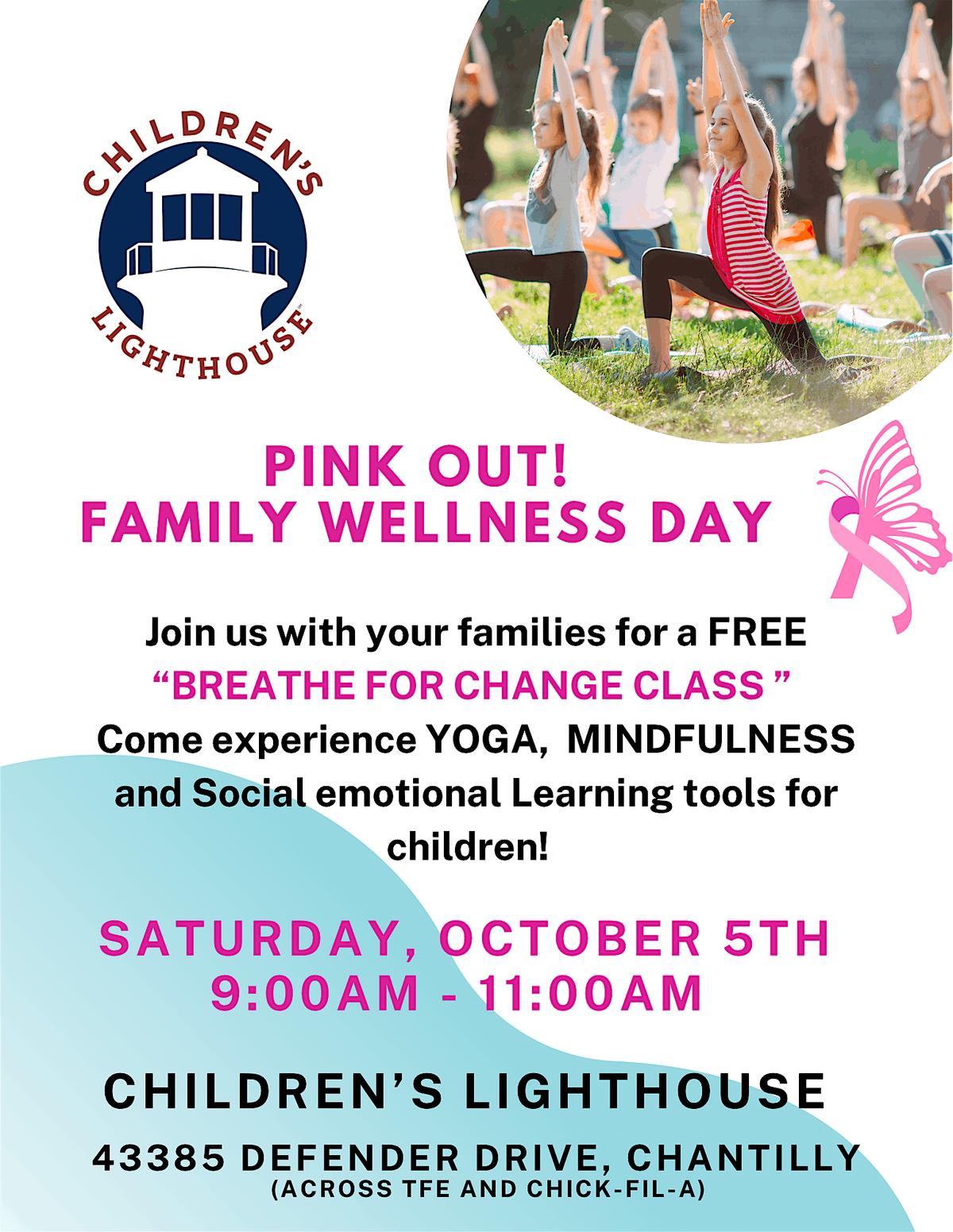 PINK OUT FAMILY WELLNESS DAY with Yoga