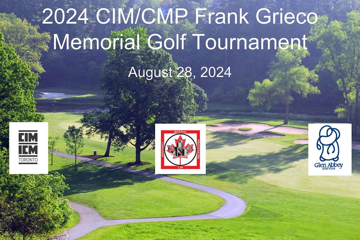 2024 CIM\/CMP Frank Grieco Memorial Golf Tournament