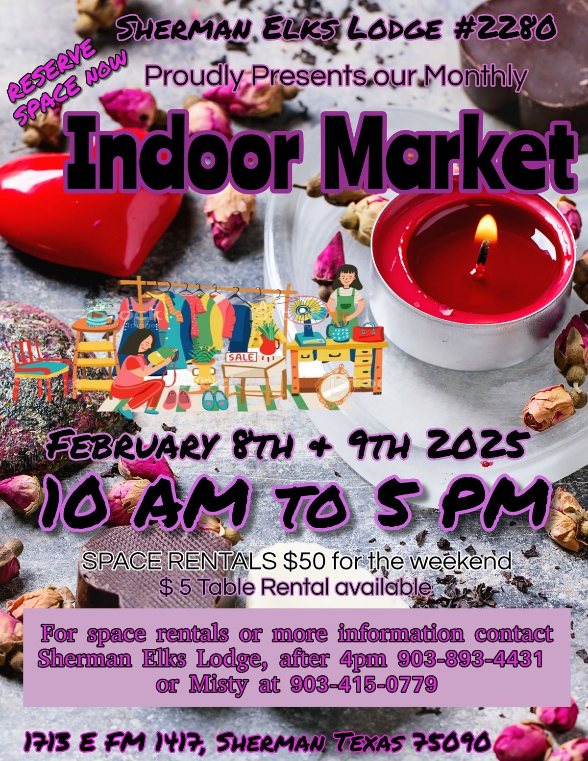 Sherman Elks Monthly Indoor Market