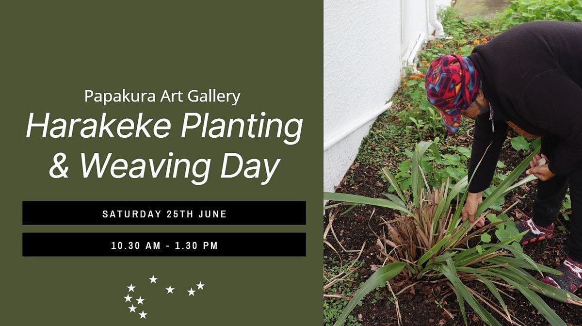 Workshop: Harakeke Planting & Weaving Day