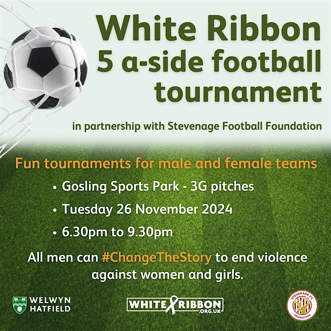 Welwyn Hatfield Borough Council - White Ribbon football tournament