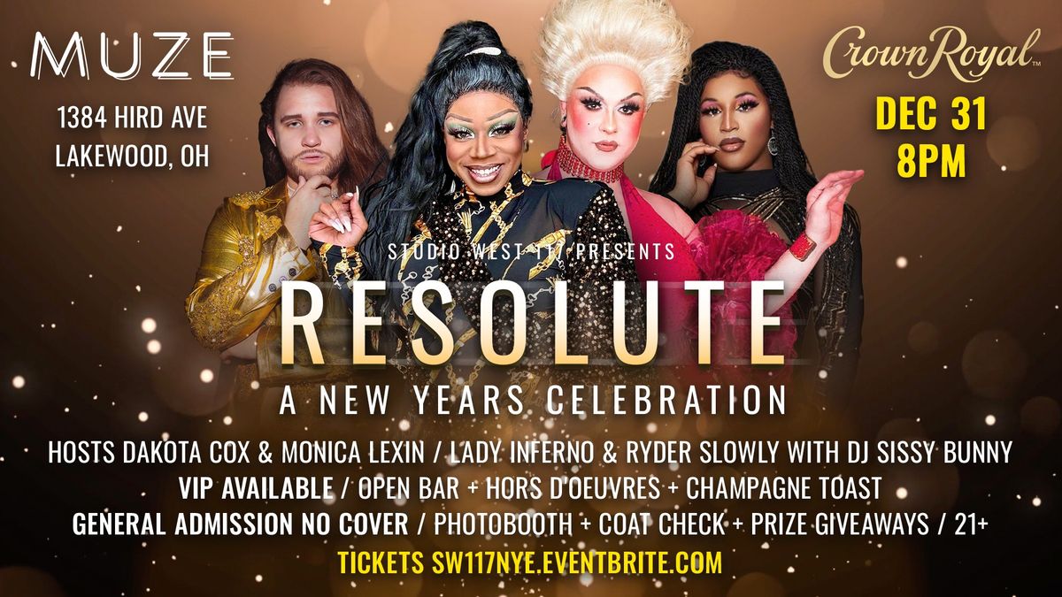 New Years Eve Resolute Party (Open Bar + Food) - Cleveland, OH