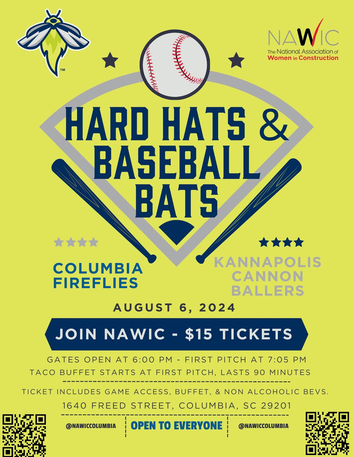 Hard Hats & Baseball Bats