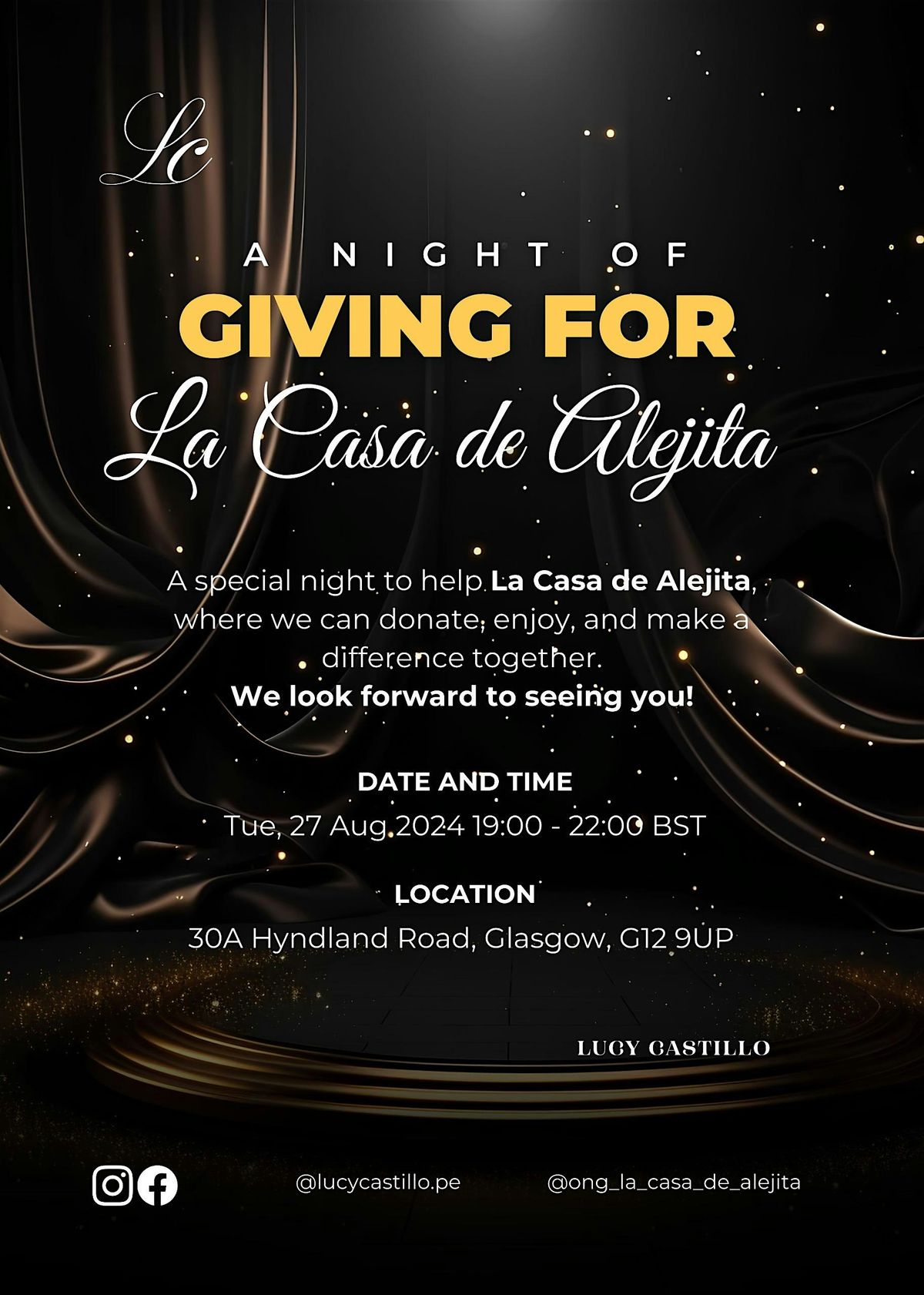 A night of giving for La casa de Alejita