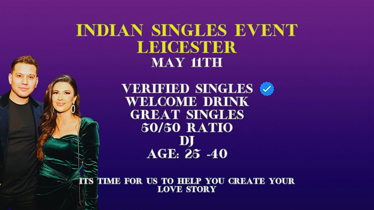 Verified Indian Singles Event Leicester