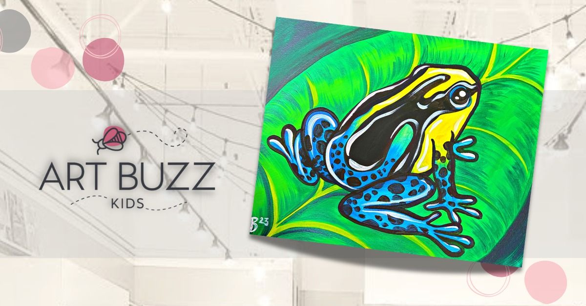      ART BUZZ KIDS | NEW! Dart Frog