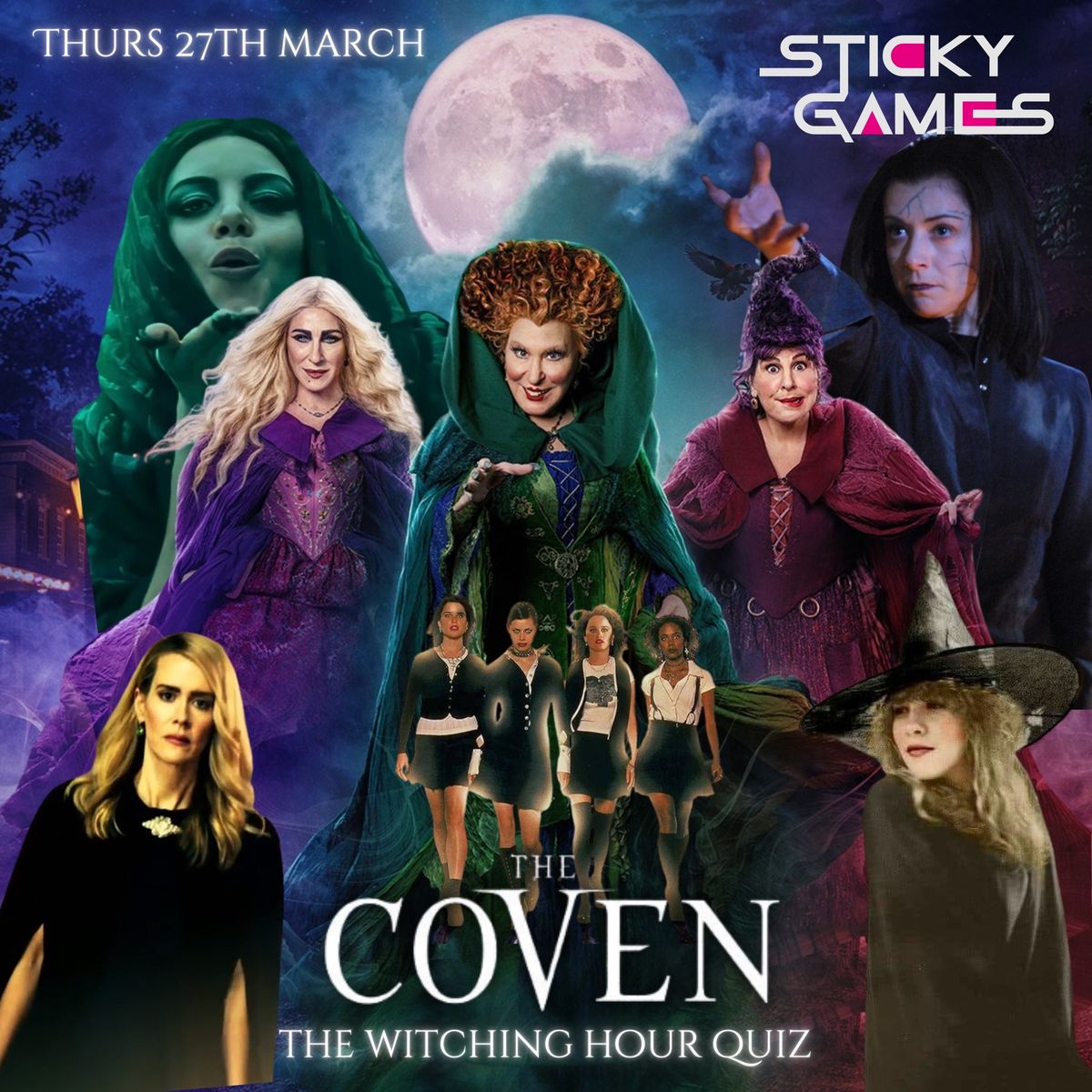 Sticky Games: The Coven - Witching Hour Quiz Night