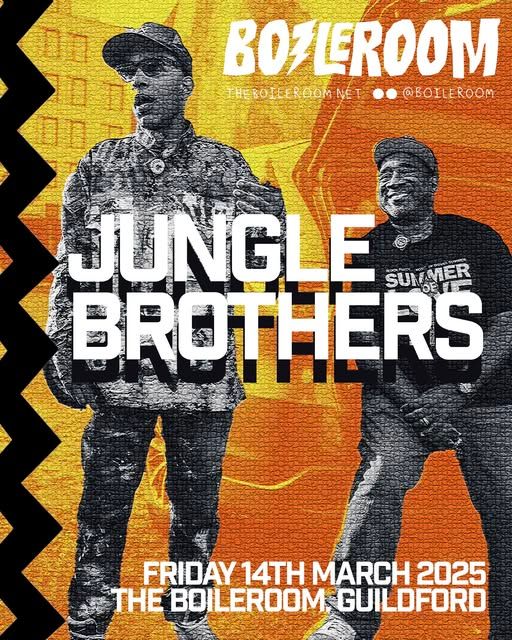 Jungle Brothers - The Boileroom, Guildford