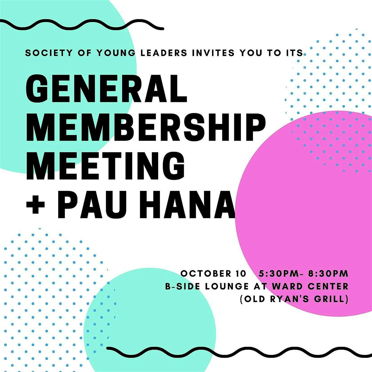 2024 General Membership Meeting & Mahalo Pau Hana