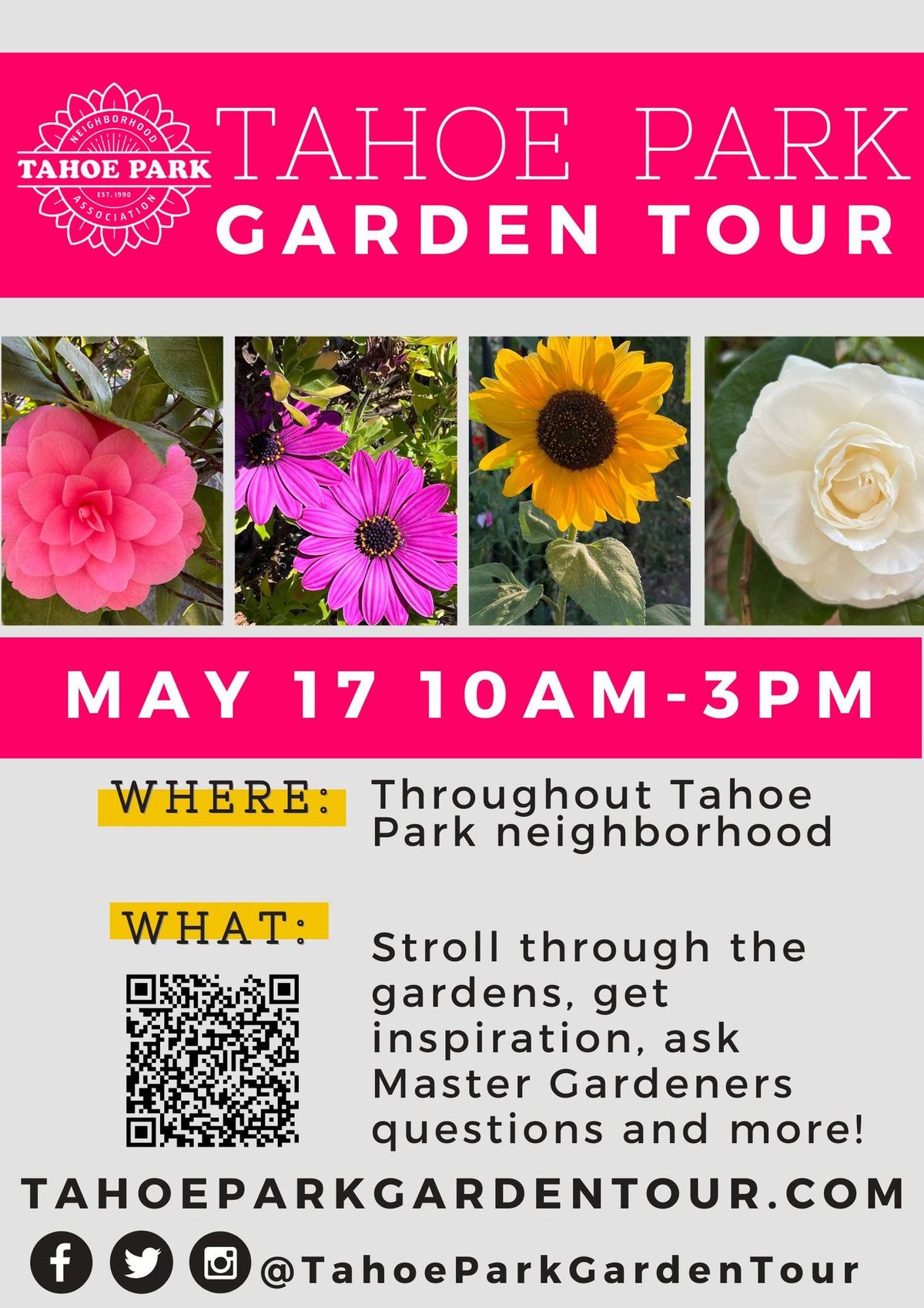 Tahoe Park Garden Tour 2025