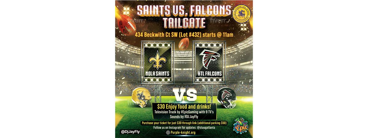 ASAAA Saints\/Falcons Tailgate