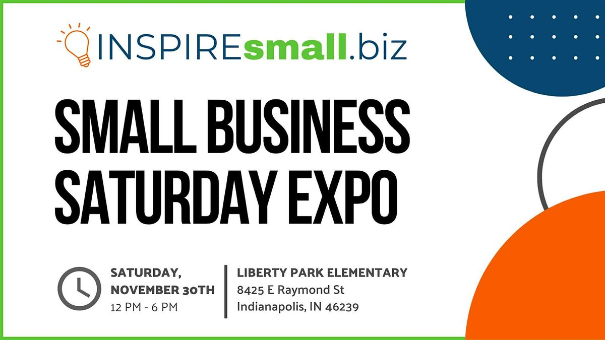 INSPIREsmall.biz Small Business Saturday Expo