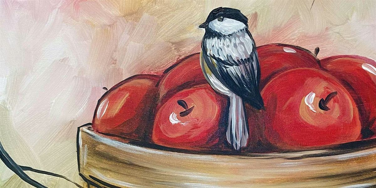 Chickadee Dreams of Fall - Paint and Sip by Classpop!\u2122