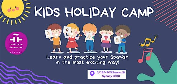 SCHOOL HOLIDAYS SPANISH CAMP FOR KIDS 4 to 11 y.o - WINTER TERM 2024